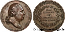 LOUIS XVIII Médaille, Commission de l’instruction publique