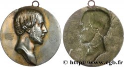 HENRI V COMTE DE CHAMBORD Médaille uniface, Henri de France