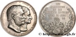 AUSTRIA - FRANZ-JOSEPH I Médaille, Noces d’argent du baron Joseph de Kulmer et d’Emma née Franck-Jamborsky