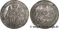 ALLEMAGNE Médaille de mariage, double Thaler de Hambourg