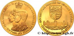 ROYAUME-UNI Médaille, Investiture du Prince Charles de Galles