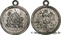 FRENCH CONSTITUTION Médaille, Fédération martiale de Lyon
