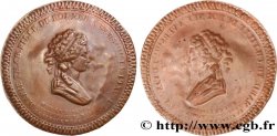 LA CONVENTION Médaille, cliché uniface, Marie Thérèse, fille du roi Louis XVI