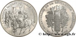 QUINTA REPUBBLICA FRANCESE Bicentenaire de la Révolution Française, La Fayette saluant la Garde Nationale