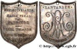 ESPAGNE Médaille de mariage (ou de baptême)
