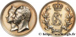 ALLEMAGNE - GRAND-DUCHÉ DE SAXE-WEIMAR-EISENACH - CHARLES-ALEXANDRE Médaille, Noces d’or de Carl Alexander de Sachsen-Weimar-Eisenach et la Princesse Sophie d’Orange-Nassau