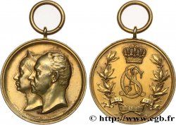 ALLEMAGNE - GRAND-DUCHÉ DE SAXE-WEIMAR-EISENACH - CHARLES-ALEXANDRE Médaille, Noces d’or de Carl Alexander de Sachsen-Weimar-Eisenach et la Princesse Sophie d’Orange-Nassau SUP