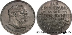 ALLEMAGNE - ROYAUME DE BAVIÈRE - LOUIS III Médaille, Noces d’or du Roi Louis III de Bavière et de Marie Thérèse de Modène