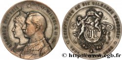 ALLEMAGNE - ROYAUME DE PRUSSE - GUILLAUME II Médaille, Noces d’argent de Guillaume II et Augusta-Victoria