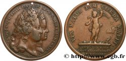 LORRAINE - DUCHÉ DE LORRAINE - LÉOPOLD Ier Médaille, Naissance de Louis de Lorraine