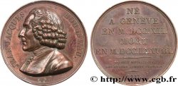 GALERIE MÉTALLIQUE DES GRANDS HOMMES FRANÇAIS Médaille, Jean-Jacques Rousseau