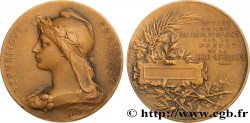 TROISIÈME RÉPUBLIQUE Médaille de récompense, offert par le préfet de la Seine-Inférieure