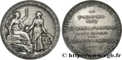CANALES Y TRANSPORTE FLUVIAL Médaille, Compagnie Universelle du Canal maritime de Suez