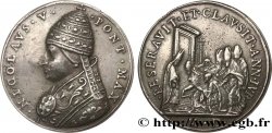 ÉTATS DU PAPE - NICOLAS V (Thomas Parentucelli) Médaille, Nicolas V et la Porte Sainte