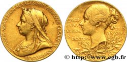 GREAT BRITAIN - VICTORIA Médaille, 60e anniversaire de règne de Victoria : buste “Old Head” / buste “Young Head”