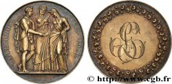 CHARLES X Médaille de mariage, La Religion les unit AU