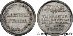 ALLEMAGNE - ROYAUME DE BAVIÈRE - LOUIS Ier Médaille, Mariage de Louis de Bavière avec Thérèse de Saxe-Hildburghausen