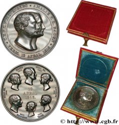 ALLEMAGNE Médaille, Noces d’argent de Karl Egon II et d’Amalie, née von Baden