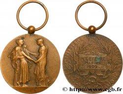 TROISIÈME RÉPUBLIQUE Médaille de récompense, Assistance publique