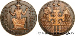 BUILDINGS AND HISTORY Médaille, les rois francs de Jérusalem