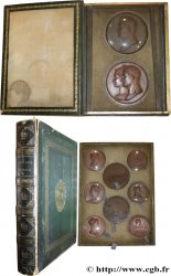 PREMIER EMPIRE Coffret Révolution et Napoléon Ier contenant des tirages en étain bronzé SUP