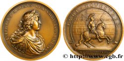 LOUIS XIV LE GRAND OU LE ROI SOLEIL Médaille, Magnificence du prince, refrappe