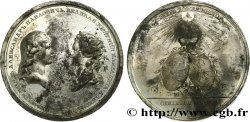 RUSSLAND - KATHARINA II Médaille, Mariage du Grand Duc Alexandre Pavlovitch et Élisabeth, princesse de Bade