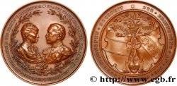GERMANIA Médaille, Noces d’argent de Friedrich et Louise von Krafft Crailsheim