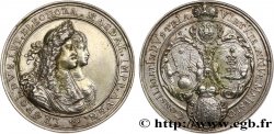 ALLEMAGNE - SAINT-EMPIRE-GERMANIQUE - LEOPOLD Ier (Leopold Ignaz Joseph Balthasar Felician) Médaille, Troisième mariage de Léopold Ier de Habsbourg et Eléonore Thérèse du Palatinat-Neubourg