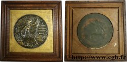 TROISIÈME RÉPUBLIQUE Plaque, les étudiants hellènes au philhellène Antide Boyer TTB+