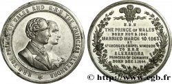 ROYAUME-UNI Médaille, Mariage du Prince de Galles, Albert-Edouard, et Alexandra du Danemark