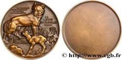 LITTÉRATURE : ÉCRIVAINS/ÉCRIVAINES - POÈTES Médaille, Le loup et l’agneau