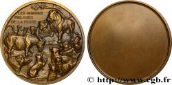 LITTÉRATURE : ÉCRIVAINS/ÉCRIVAINES - POÈTES Médaille, Les animaux malades de la peste