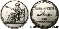 ENTREPRISES, INDUSTRIES ET COMMERCES DIVERS Médaille de récompense, 20 ans de travail chez Kodak-Pathe