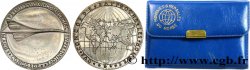AÉRONAUTIQUE - AVIATION : AVIATEURS & AVIONS Médaille, Concorde supersonique