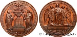 TERCERA REPUBLICA FRANCESA Médaille de baptême, communion et confirmation
