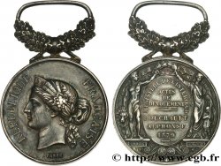 III REPUBLIC Médaille, Actes de dévouement