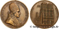 PREMIER EMPIRE Médaille, Sacre de Napoléon Ier par Pie VII, refrappe