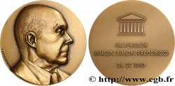 BELGIO Médaille, Professeur Baron Simon Fredericq
