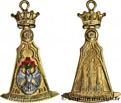 FRANC-MAÇONNERIE - PARIS Médaille, Décoration INRI