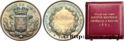 III REPUBLIC Médaille, Souvenir de l’Exposition industrielle, commerciale et maritime