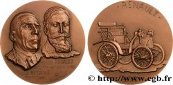 CINQUIÈME RÉPUBLIQUE Médaille, Renault, Marcel et Louis Renault