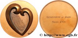 AMOUR ET MARIAGE Médaille, Noces d’or de Geneviève et Jean