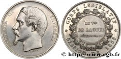 SECOND EMPIRE Médaille, corps législatif, Gustave Le Borgne de La Tour