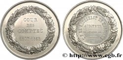 TROISIÈME RÉPUBLIQUE Médaille, Cour des comptes, auditeur