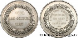 TROISIÈME RÉPUBLIQUE Médaille, Cour des comptes, Greffier en chef