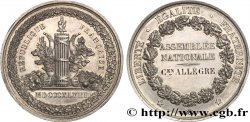 DEUXIÈME RÉPUBLIQUE Médaille parlementaire, Citoyen Jean-Marie Allègre
