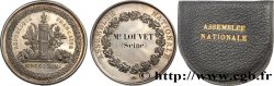 III REPUBLIC Médaille parlementaire, Auguste Louvet