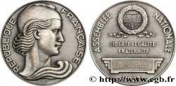 CUARTA REPUBLICA FRANCESA Médaille parlementaire, Alfred Margaine