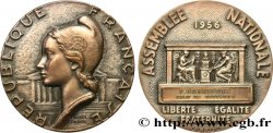CUARTA REPUBLICA FRANCESA Médaille parlementaire, IIIe législature, Chef de division